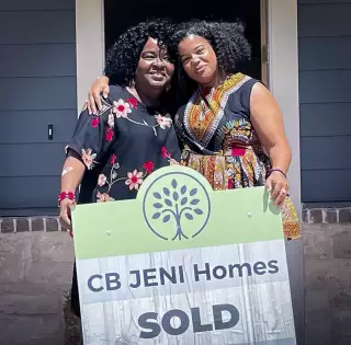 Two of our clients after selling their home.