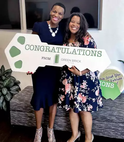 Another proud homeowner helped out by Cheryl Childress and her team of realtors.