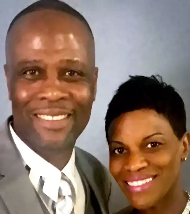 Cheryl Childress and her husband, D’Marcicus Childress