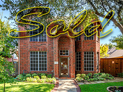 SOLD! This beautiful DFW home was sold by Cheryl Childress Realtors, LLC